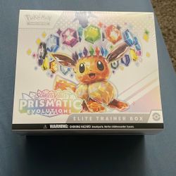 Pokemon Prismatic Evolutions Elite Trainer Box