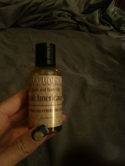 NEW bath and body oil