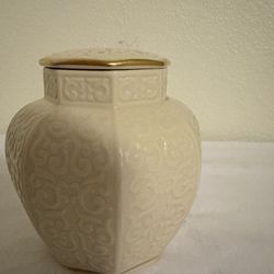 Vintage Lenox Jar With Lid. Made In USA