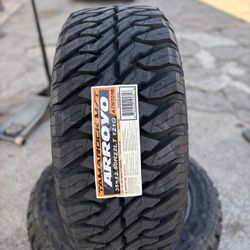 35x12.50R22 MT arroyo tires 🛞