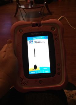 Vtech innotab 2 have It has that little black spot on the screen but it does not affect to play