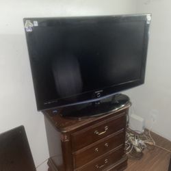 50 Inch tv And Night Stand 