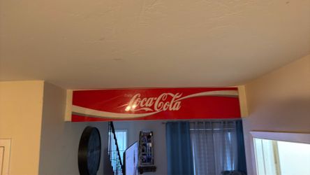 Vintage Coke cola sign