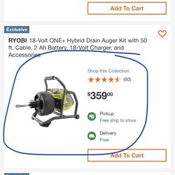 Cordless Drain Auger