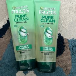 Garnier Fructis Pure Clean Styling Gel, Both For $5