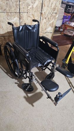 Wheelchair with legs
