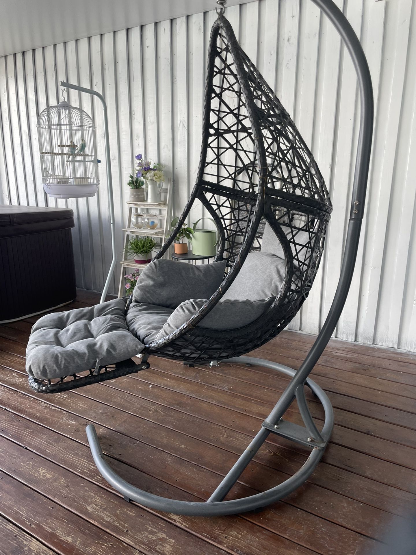 Porch Swing With Stand