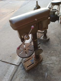 Old journeyman drill press