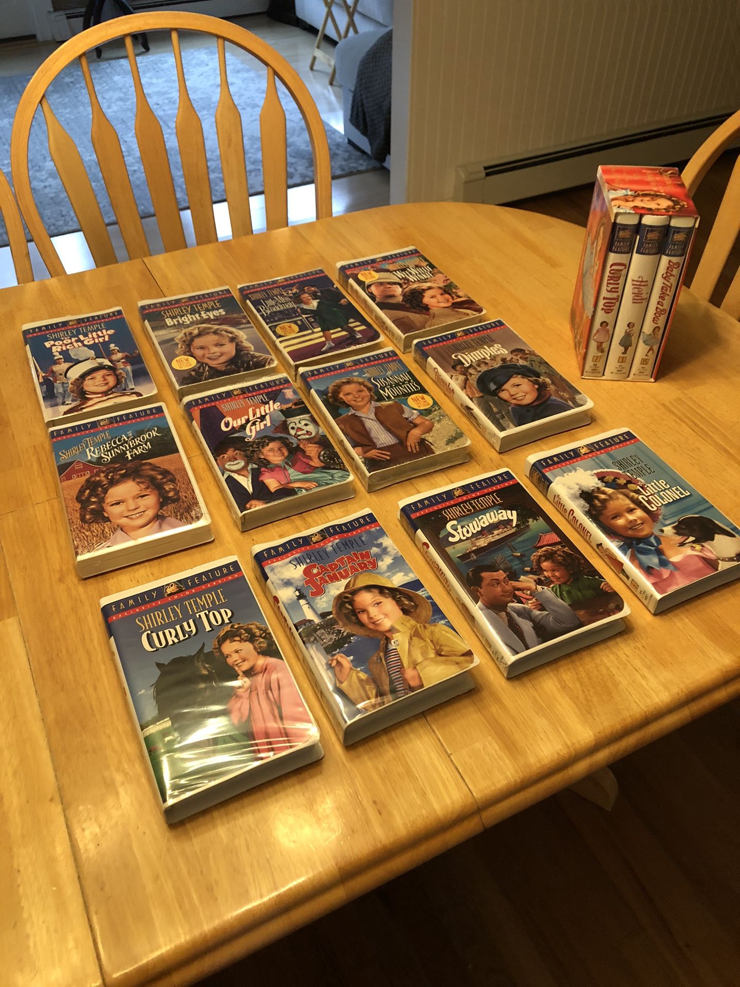 Shirley Temple VHS TAPES 
