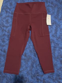 HeyNuts Yoga Workout Leggings w Side Pockets NWT