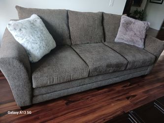 Sofa. Brown color
