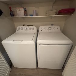 GE washer and dryer