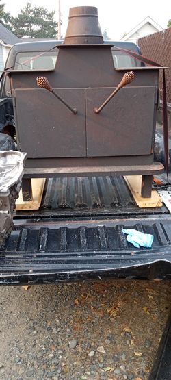 Large Wood Stove Rebuilt Fits 24" Logs
