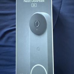Google Nest Doorbell (Wired, 3rd Gen) - 2K Video and Gemini