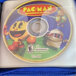 Pac-Man adventures in Time rated E game CD Disc