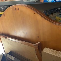 Solid Wood Queen Bed Frame