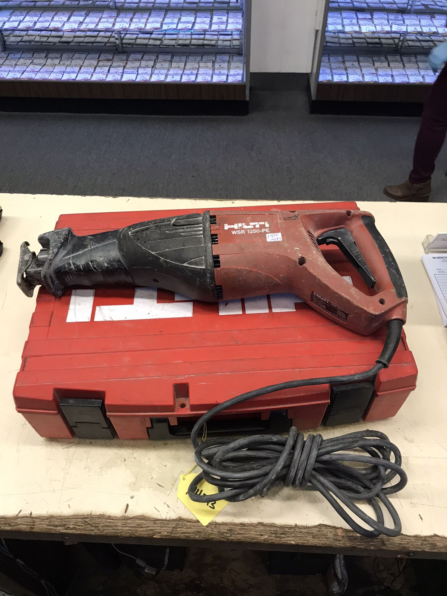 Hilti Reciprocating saw Model:WSR 1250-PE