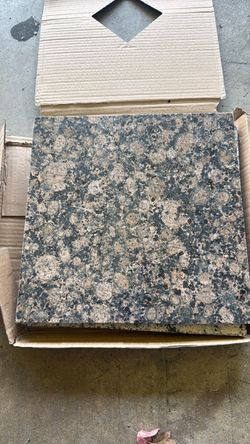 12x12 Baltic Brownish Polished Granite Tile – Natural Stone for Kitchen Countertops Bathroom Walls Entrance Floors Backsplash Fireplace (5 Sqft)