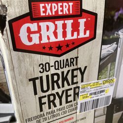 Expert Grill 30 Quart Turkey Fryer And Stand