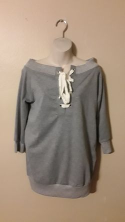 Gray medium sweater