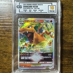 Japanese Charizard #14 Graded 10