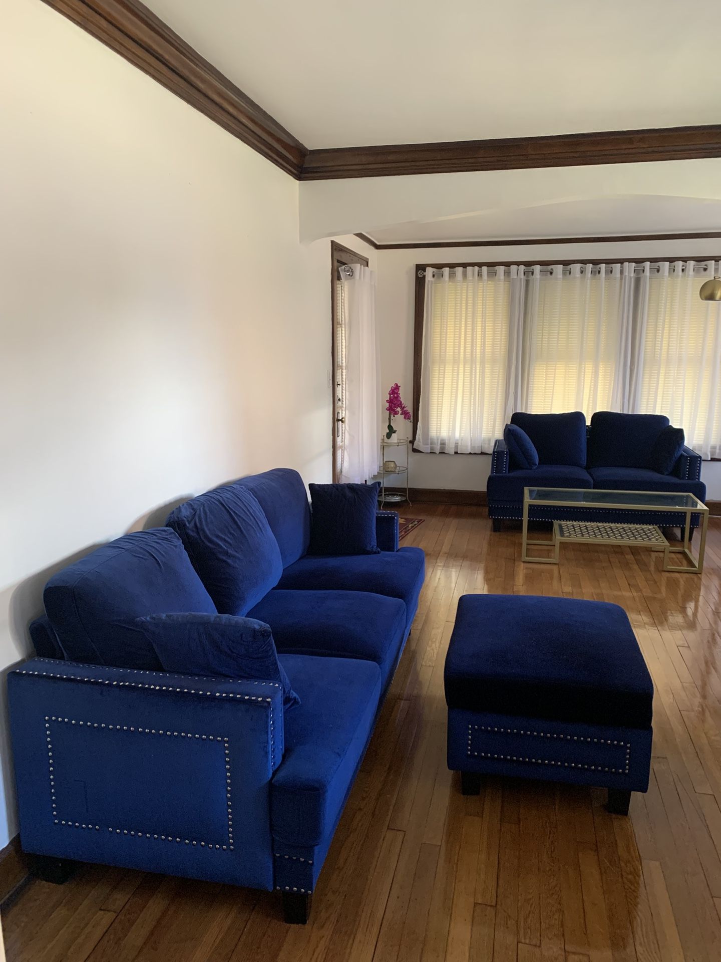 Royal Blue Coach Set 