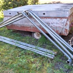 HEAVYDUTY  10' x20' CAR CANOPY /  CARPORT FRAME ONLY NO COVER / TARP  HEAVY DUTY