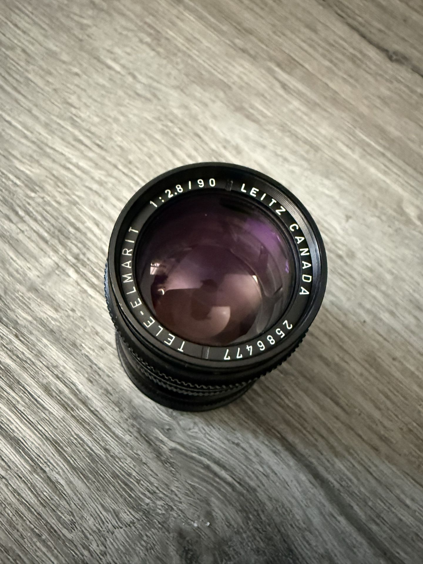 Objectif Leica Tele-Elmarit 90 Mm F/2,8 Monture M – Très Bon état