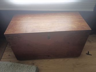 Vintage Cedar Toy Chest