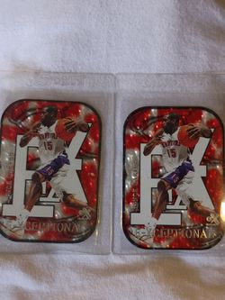 1999-00 Vince Carter SkyBox ex Die-cut Rare