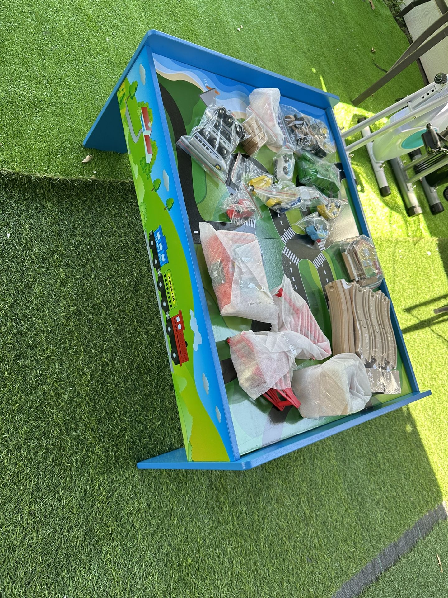 Kids Table Activity And Toy Train $$65