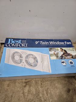 Best Comfort Twin Window Fan