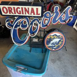 Neon Light Coors Original 
