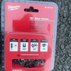 Milwaukee 16” Saw Chain