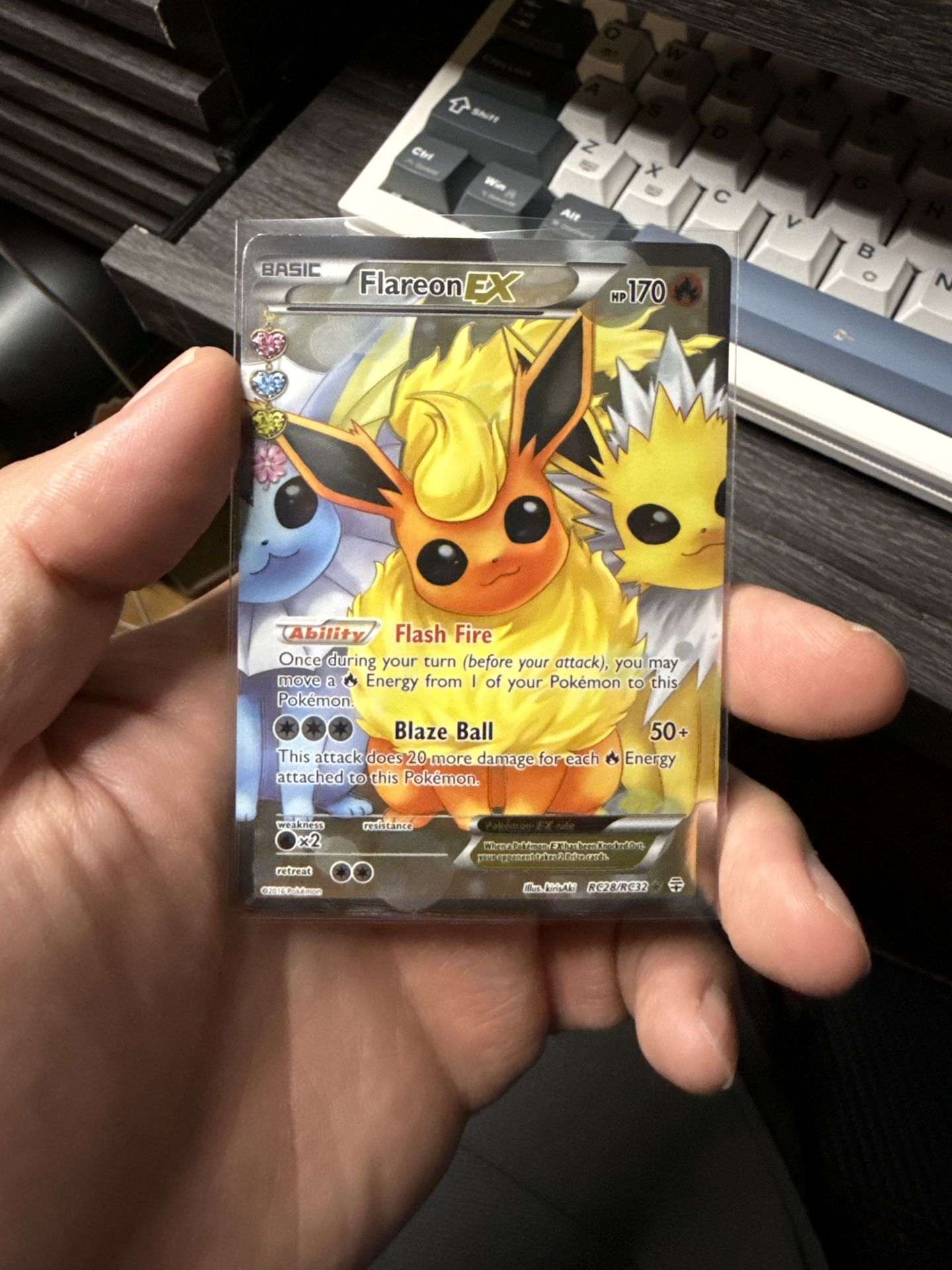 Flareon Ex Pokémon radiant Collection
