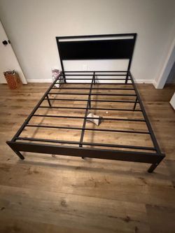 Queen size bed frame