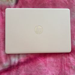 New HP WHITE LABTOP 
