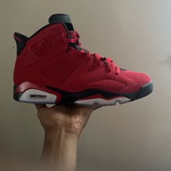 Toro Red Jordan 6s