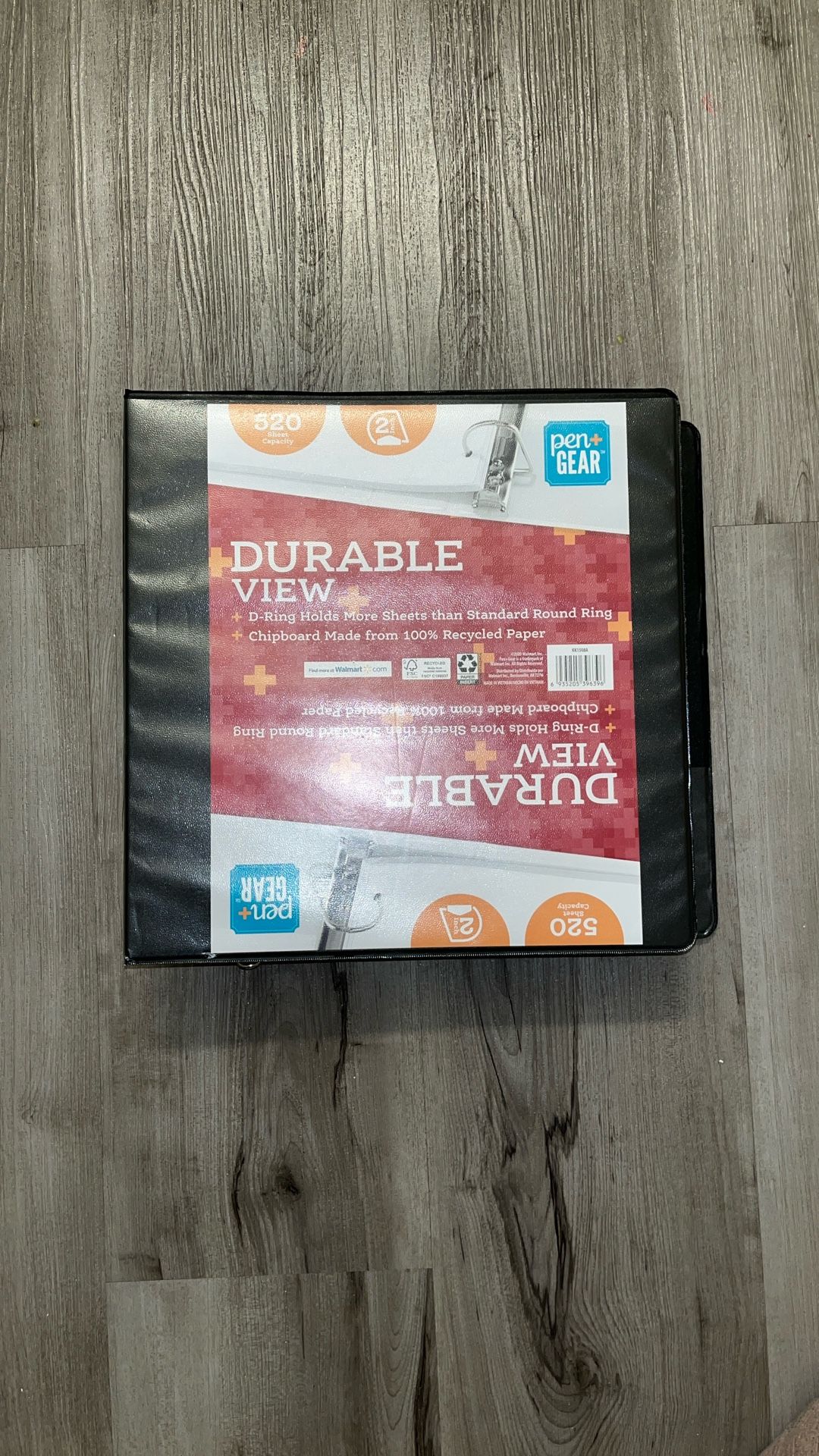 Penn Gear 2 Inch Ring Binder 520 Sheet Capacity