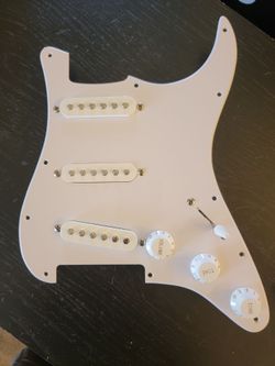 Loaded pickguard