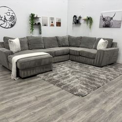 Gray Sectional Couch - Free Delivery