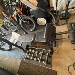 Bench Press Workout Set (willing to negotiate)