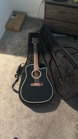 Takamine Ef381dx 12 string guitar
