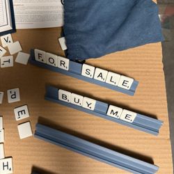 Deluxe Scrabble Game. Never Used