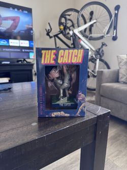 Dodgers “The Catch” Bobblehead - Andy Pages x Kike Hernandez, Game 7 - New in Box