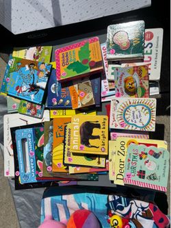 Baby and toddler books. Most in good condition.