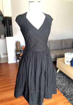 Black cocktail dress