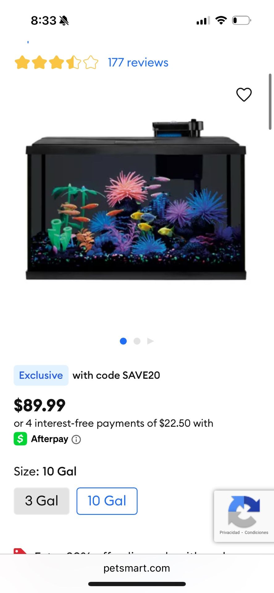 Fish Tank Pecera