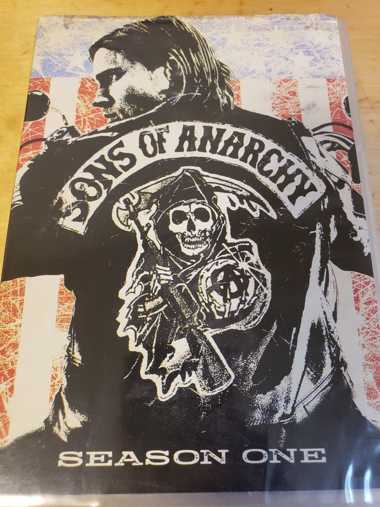 Sons of anarchy dvd first 5 seasons