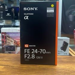Sony FE 24-70mm F2.8 II